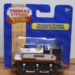 Fearless Freddie Thomas & Friends Wooden Railway Engine Train Fisher Price New